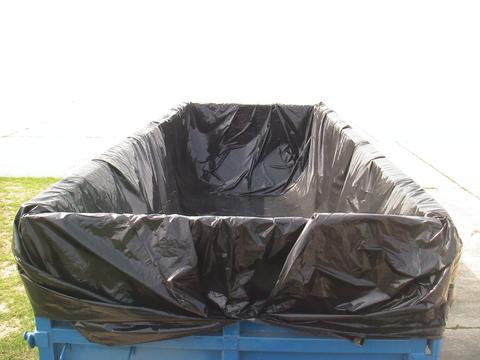 22' Container Liner. 120" Deep, 3 MIL Thick (4 Per Box) - kym-industries